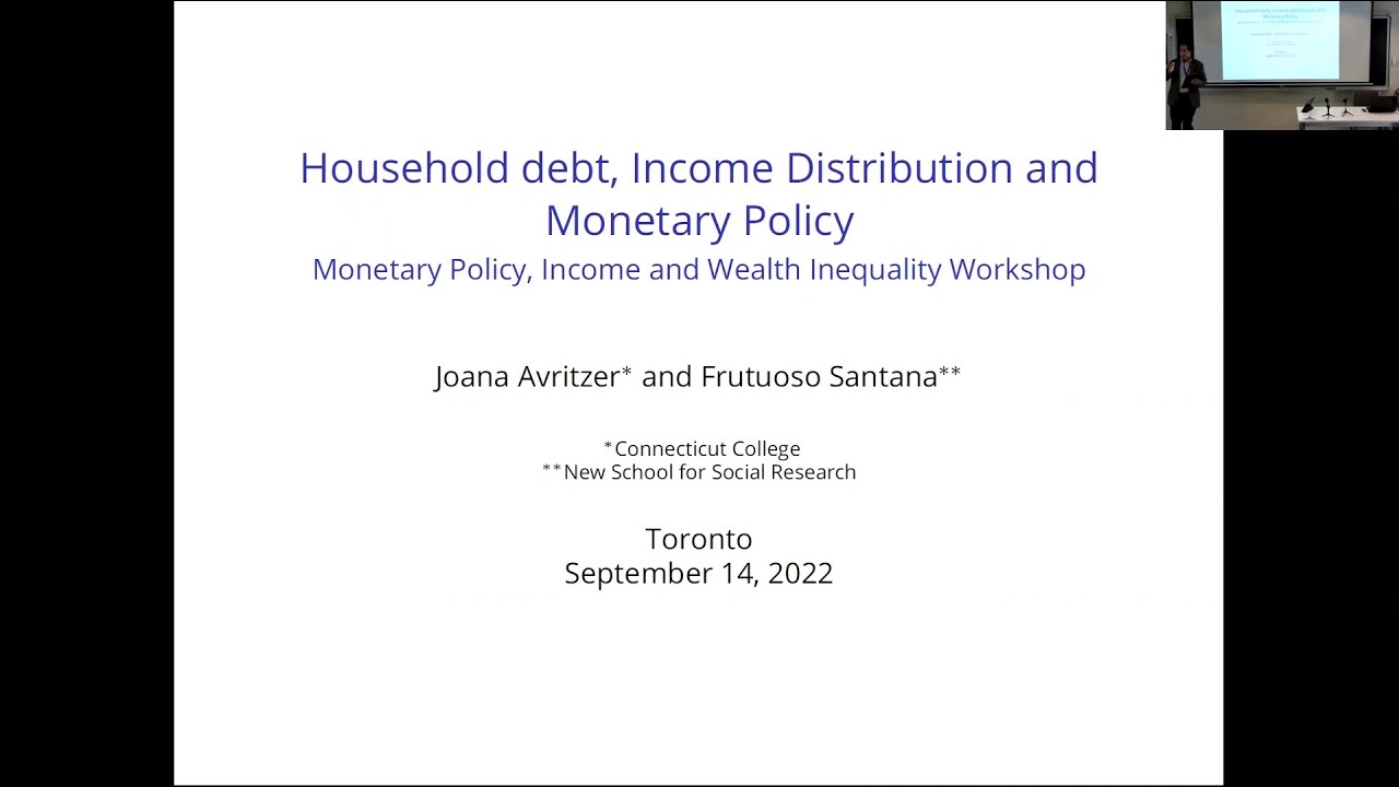 Household Debt, Income Distribution and Monetary Policy