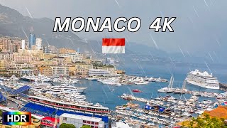 Monaco Walking Tour (4k ultra hd)