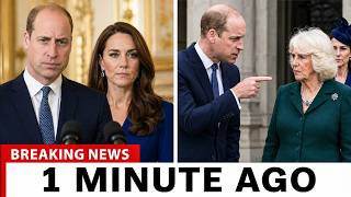 William &amp; Catherine SHOCKS The World After Signing Secret Document on Camilla’s FUTURE Role!