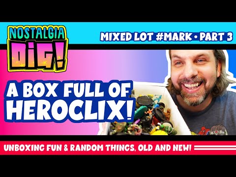 Wow! A whole mess of Heroclix!! - Unboxing!