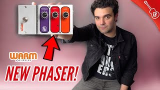 Video thumbnail for Mutation Phasor II Phaser Pedal by Warm Audio - Review & Demo! by Tom Butwin