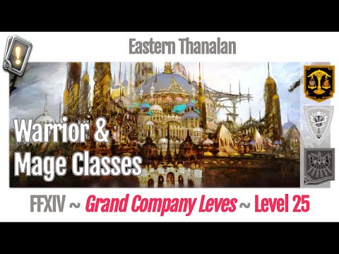 FFXIV Grand Company Leves Level 25 - Eastern Thanalan - A Realm Reborn