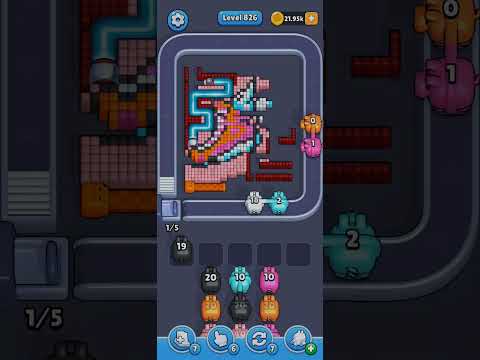 Pixel Flow Level 826 Walkthrough