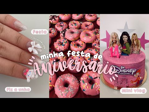 Mini vlog: Minha festa de Aniversário 🎀 | Pinguimnari