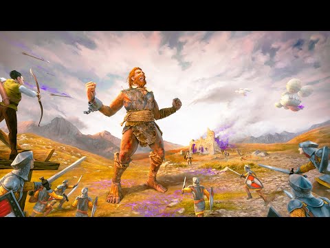 GIANT INVASION of Medieval Castles & Crushing Armies as A MASSIVE GIANT | Giants Uprising Full Game