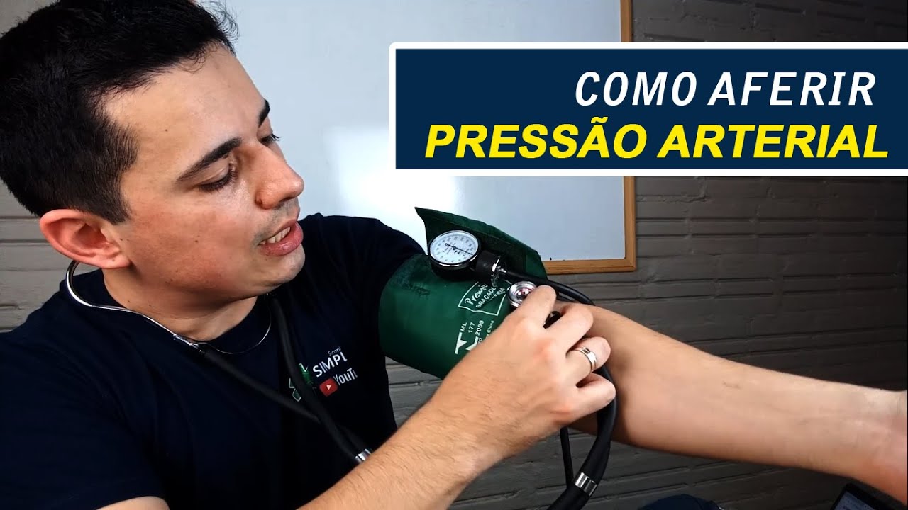 COMO AFERIR A PRESSÃO ARTERIAL - DICAS IMPORTANTES