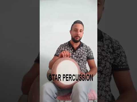 DÜNYADA İLK KEZ Erdem Dalkıran 20.5 CM Cam Derili Toprak Darbuka #starpercussion #darbuka