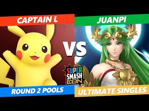 SSC 2019 SSBU - TGS Captain L (Pikachu) VS  Juanpi (Palutena) Smash Ultimate Round 2 Pools