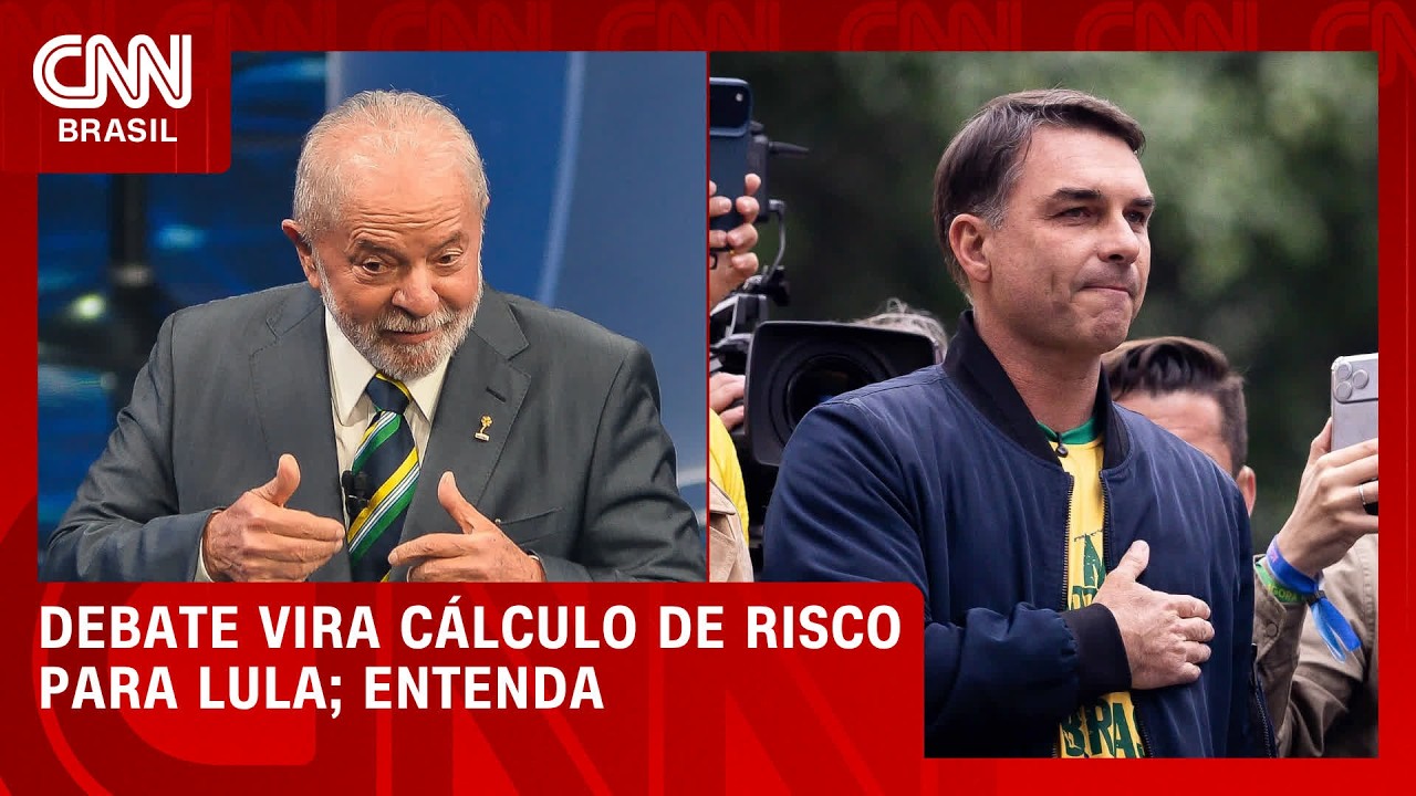Entenda por que debate contra Flávio vira cálculo de risco para Lula | BASTIDORES CNN