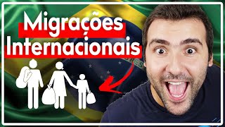 (1/2) MIGRAÇÕES INTERNACIONAIS NO BRASIL - AULA DE GEOGRAFIA COMPLETA