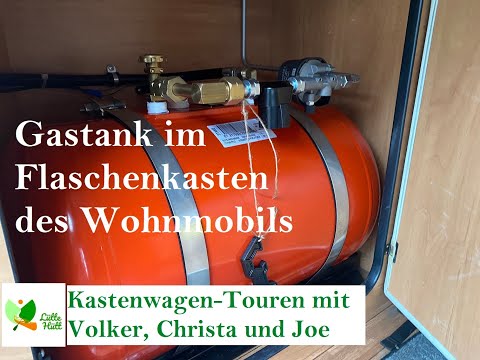 VLOG 48 Gastank in den Flaschenkasten des Wohnmobils einbauen