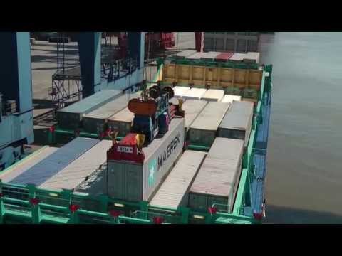 Cargo ship voyage July 2013 with MS "Anna Sirkka" to the Öresund