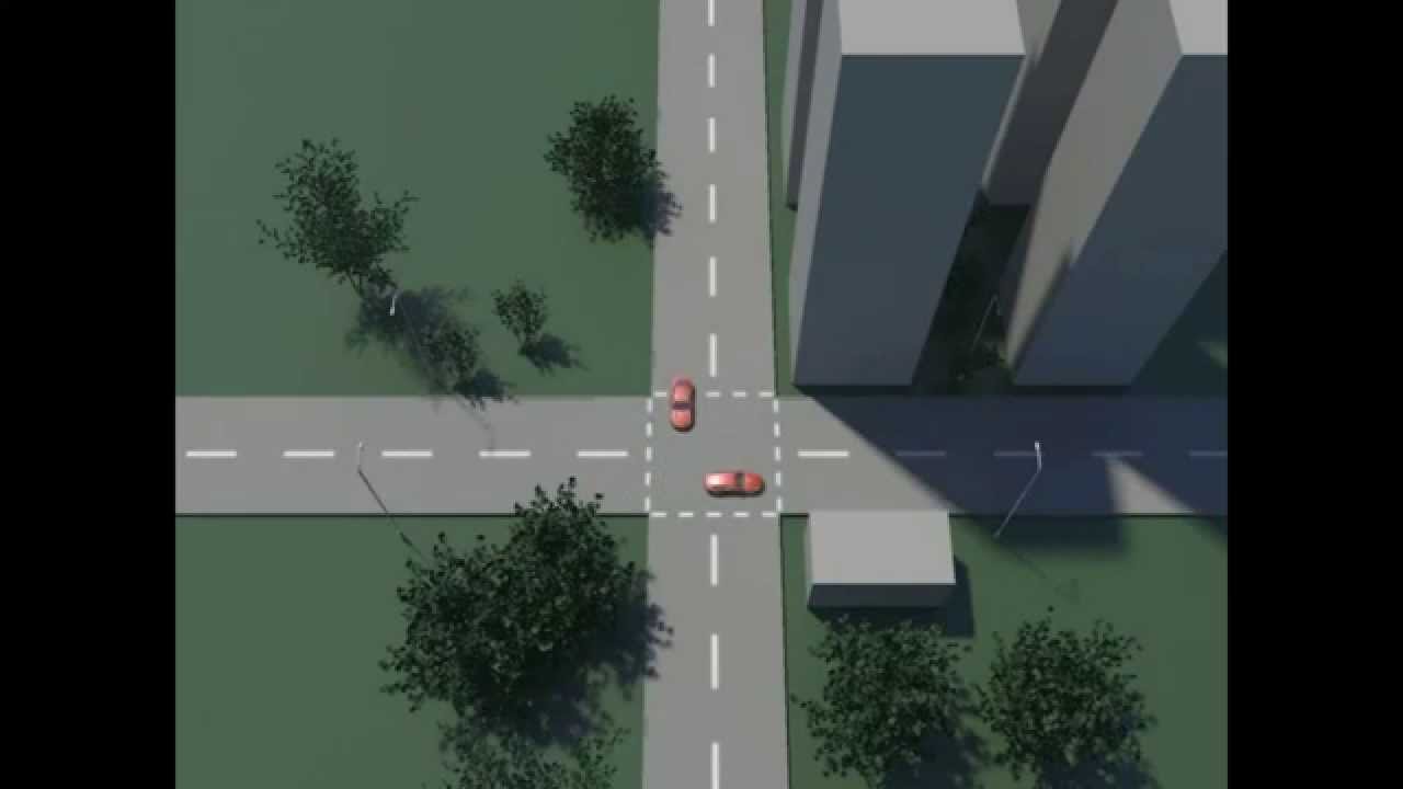 KARYON's Coordinated Intersection Crossing (Dec. 2013)