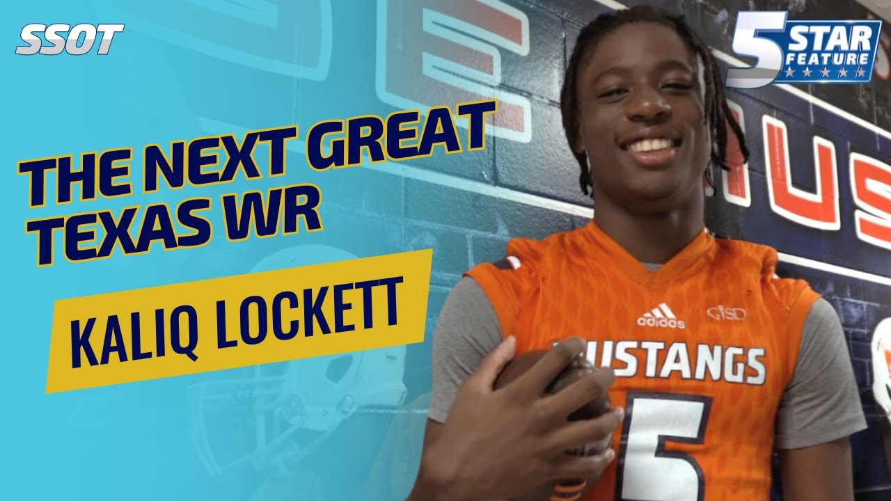 Meet Kaliq Lockett: The Unstoppable Wide Receiver Headed to the NFL | Sports Stars of Tomorrow