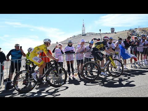 Tour de France 2025 | 16. Etappe | Der komplette Schlussanstieg zum Mont Ventoux | deutsch