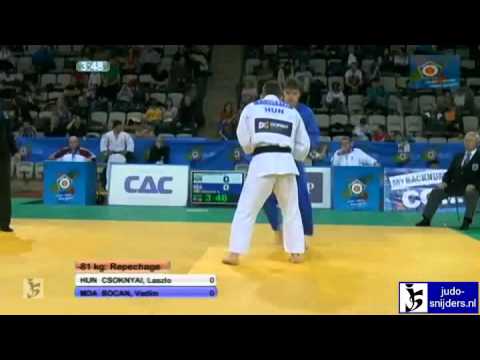 Judo 2012 World Cup Prague: Csoknyai (HUN) - Bovan (MDA) [-81kg]