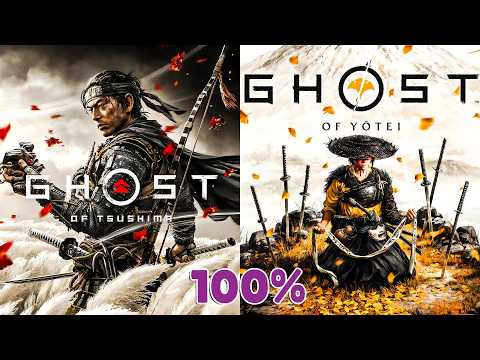 GHOST OF TSUSHIMA & GHOST OF YOTEI - 100% Platinum Walkthrough No Commentary (PS5 PRO)