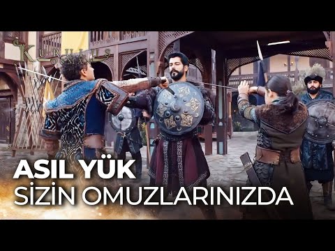 Osman Bey evlatlarına cenk etmeyi öğretiyor! - Kuruluş Osman 4. Sezon Efsane Sahneler