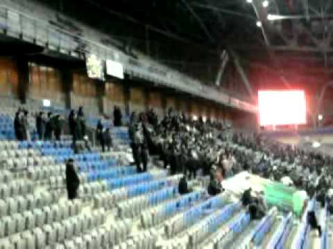 подрез банера Ривер ультрас Легионом на суперкубке