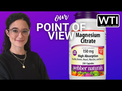 Webber Naturals Magnesium Citrate - WTI product video review