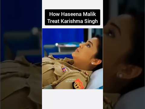 How the world treat Karishma Singh and How Haseena Malik treat Karishma Singh. #madamsir #yuki