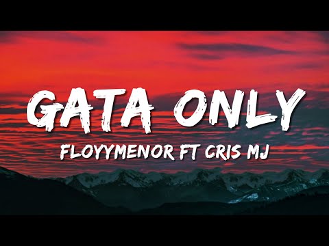 FloyyMenor FT. Cris MJ - GATA ONLY (Letra/Lyrics)