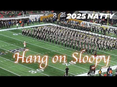 OSU Marching Band Enters Natty - Hang on Sloopy in Mercedes Benz Statium 2025 National Championship