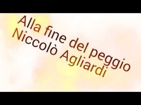 Niccolò agliardi-alla fine del peggio