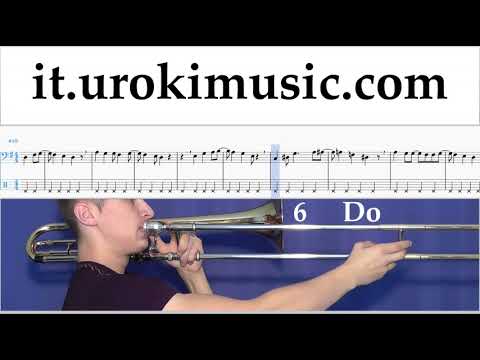 Corso di Trombone Mariah Carey - All I Want For Christmas Is You Tablature Tab Parte#2 um-i276
