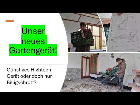 Unser neues Gartengerät! | Günstiges Hightech Gerät oder doch nur Billigschrott?