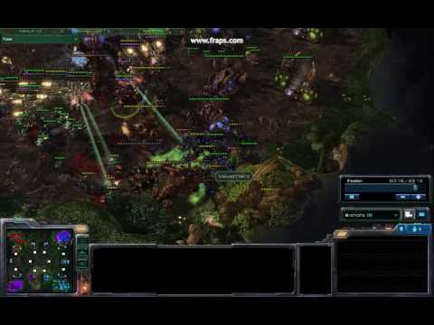 StarCraft 2 Beta Patch 2: 2v2 Zerg Ultralisk and Terran Medivac