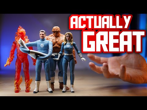 The Fantastic 4 Marvel Legends are actually GREAT, and here's WHY - Shooting & Reviewing