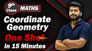 Coordinate Geometry Class 9 One Shot Revision in 15 Min | Class 9 Maths Chapter 3