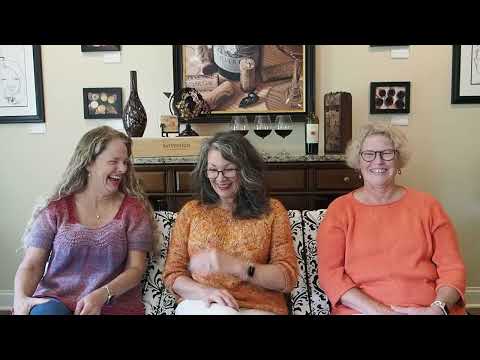 Wool and Wine, Episode 5 - We have lots of knitting goodness and a delicious wine to share.