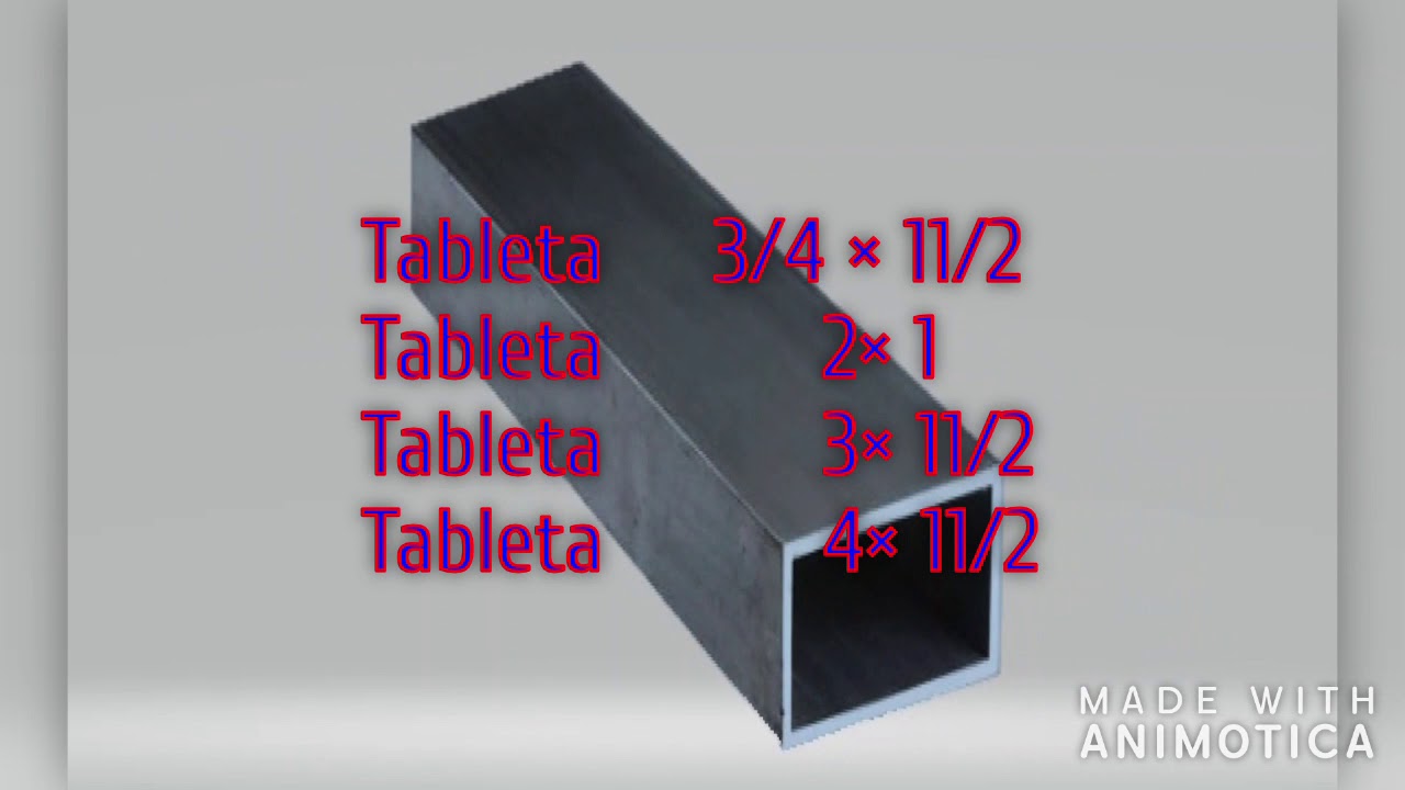Watch PERFILERIA RECTANGULAR DIMENSIONES Y CALIBRES Now PERFILERIA RECTANGULAR DIMENSIONES Y CALIBRES
