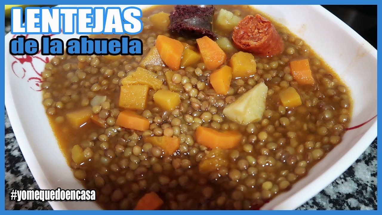 LENTEJAS DE LA ABUELA EN OLLA gm H DELUXE | #quedateencasa y COCINA CONMIGO