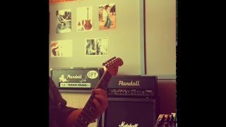 Spiritual beggars Killing time cover with Randall RG1503