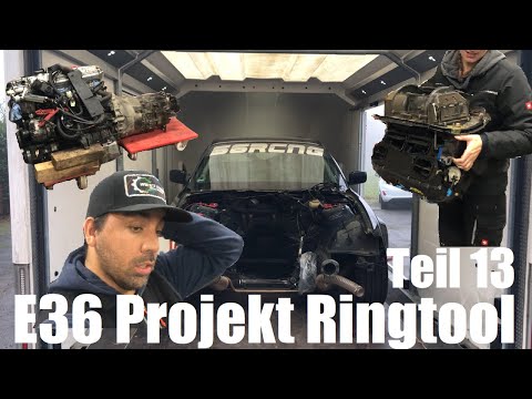 E36 Projekt Ringtool Teil 13: Motor/Getriebe raus - Motorsportheizung rein - derfabbes