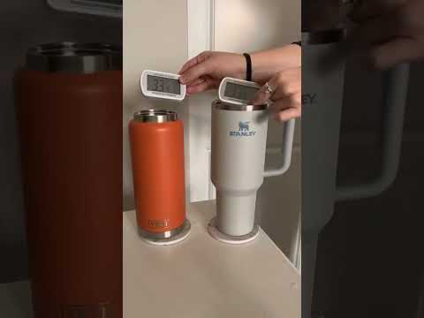 YETI vs Stanley cup WHAT STAYS COLDER LONGER?