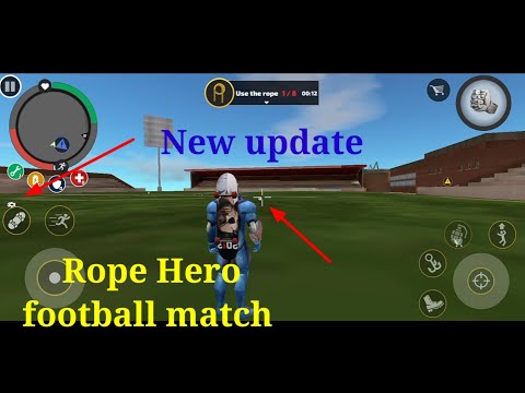 rope Hero football match//New update #game