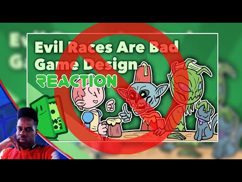 Orcs are Black People Now?!? | Evil Races are Bad Game Design Reaction