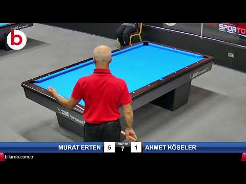 MURAT ERTEN & AHMET KÖSELER Bilardo Maçı - 