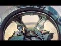 A 10 Warthog Gatling Gun Low Flying Strafing Run Cockpit POV