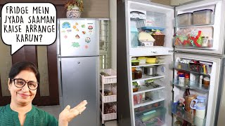 फ्रिज ऑर्गेनाइज करें कुछ आसान टिप्स को अपनाकर | Maa,Chote se fridge me bahot sara saman kaise rakhu?