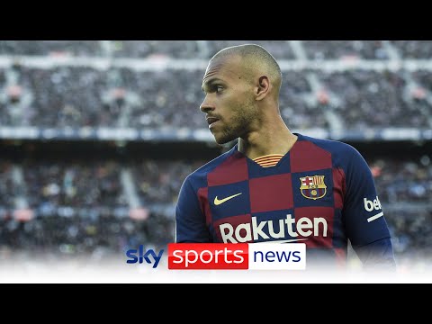 Barcelona criticised over their treatment of Martin Braithwaite