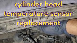 ford transit coolant temperature sensor/cylinder head temperature sensor replacement