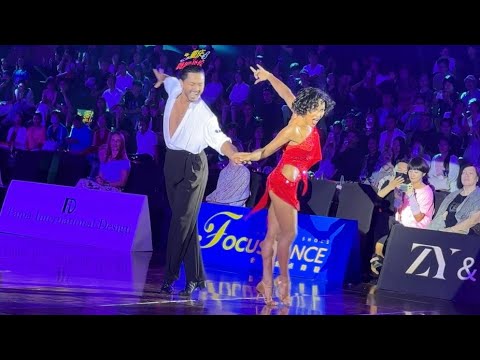 WORLD CUP SHENZHEN 2025 Professional Latin Finalist Presentation Austin Joson & Liza Lakovitsky