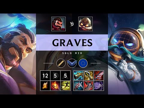 Graves Mid vs Corki - EUW Diamond Patch 25.15