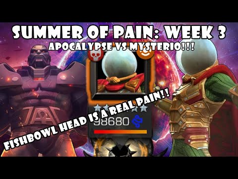 Summer Of Pain: Week 3- Apocalypse vs Mysterio boss- Marvel Contest Of Champions
