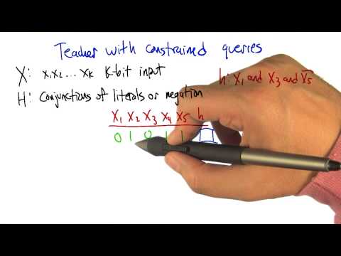 Teacher With Constrained Queries Georgia Tech Machine Learning